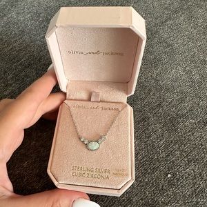 Olivia & Jackson Opal Necklace